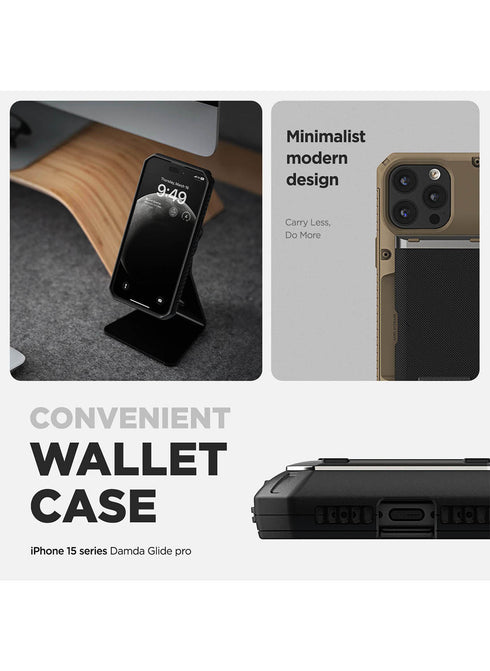 VRS Design iPhone 15 PRO Case Damda Glide PRO