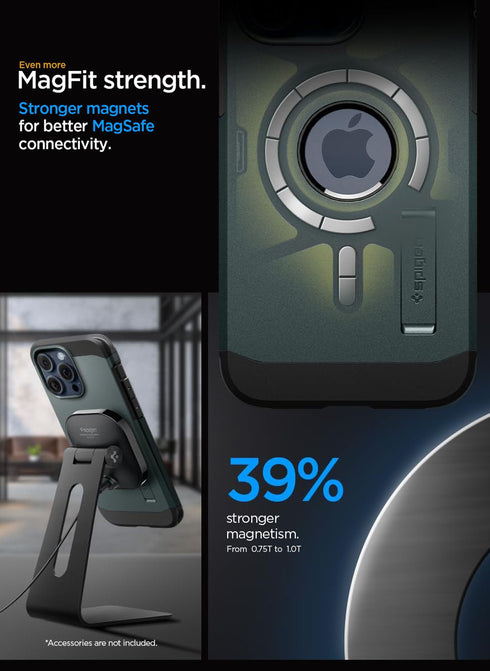 Spigen iPhone 15 PRO Case Tough Armor MagFit