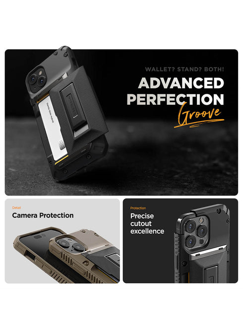 VRS Design iPhone 15 PLUS Case Damda Glide Hybrid