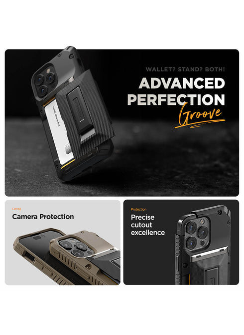 VRS Design iPhone 15 Pro MAX Case Damda Glide Hybrid