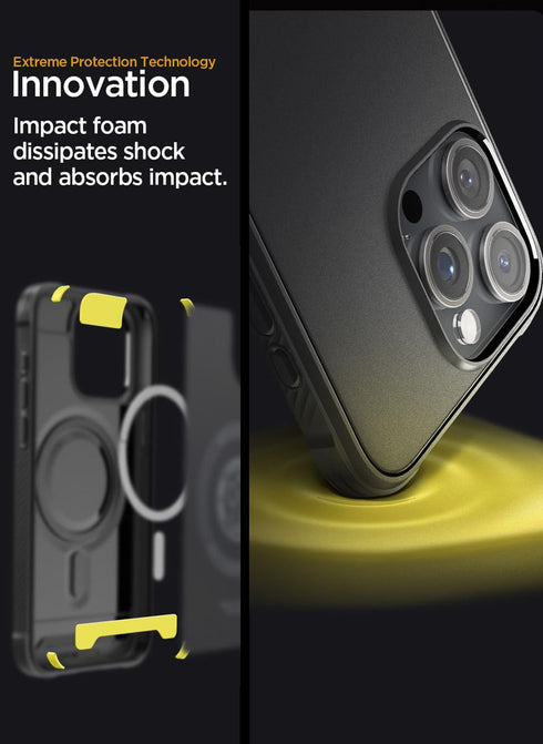 Spigen iPhone 15 Pro MAX Case Rugged Armor MagFit