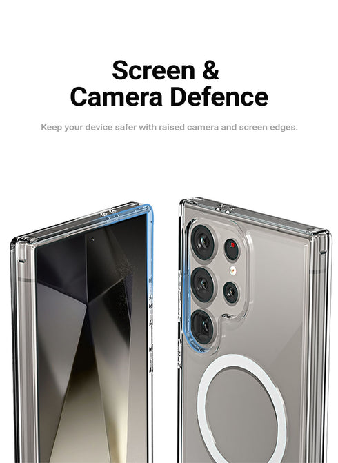 VRS Design Samsung Galaxy S24 ULTRA Case Crystal Mixx (MagSafe)