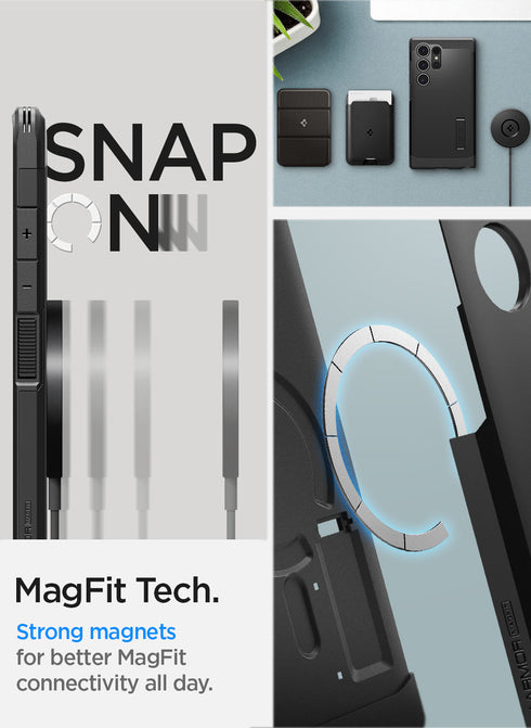 Spigen Samsung Galaxy S24 ULTRA Case Tough Armor MagFit