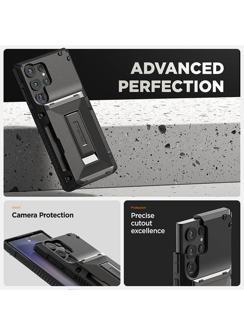 VRS Design Samsung Galaxy S24 ULTRA Case Damda Glide HYBRID