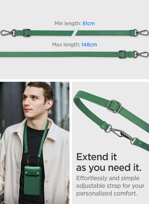 Spigen Crossbody Travel Wallet Bag Valentinus with Card Holder