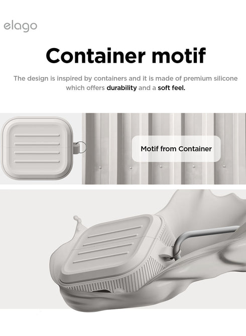 elago Samsung Galaxy Buds 3 / 3 PRO Case Armor Hang with Carabiner