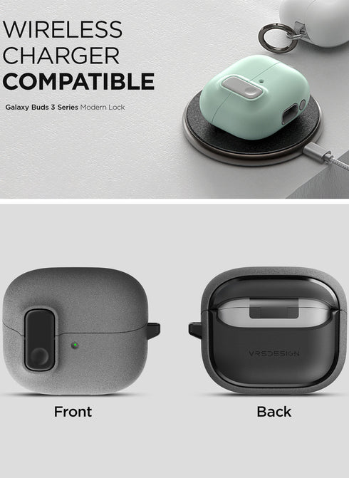 VRS Design Samsung Galaxy Buds 3 / 3 PRO Case Modern Lock