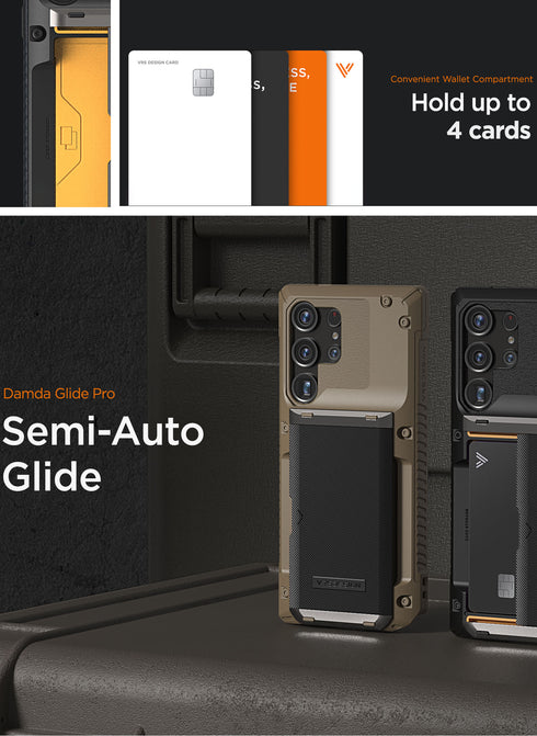 VRS Design Samsung Galaxy S25 ULTRA Case Damda Glide PRO