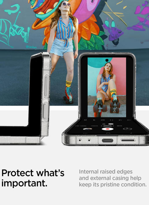 Spigen Samsung Galaxy Z Flip 6 Case Air Skin Glitter