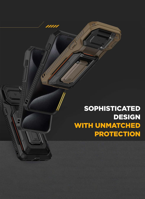 VRS Design iPhone 15 PRO Case D-Wallet Origin