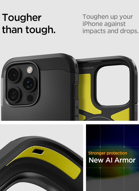 Spigen iPhone 16 Pro MAX Case Tough Armor T MAGFIT (AI)