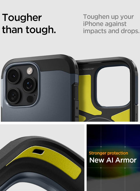 Spigen iPhone 16 Pro MAX Case Tough Armor T MAGFIT (AI)