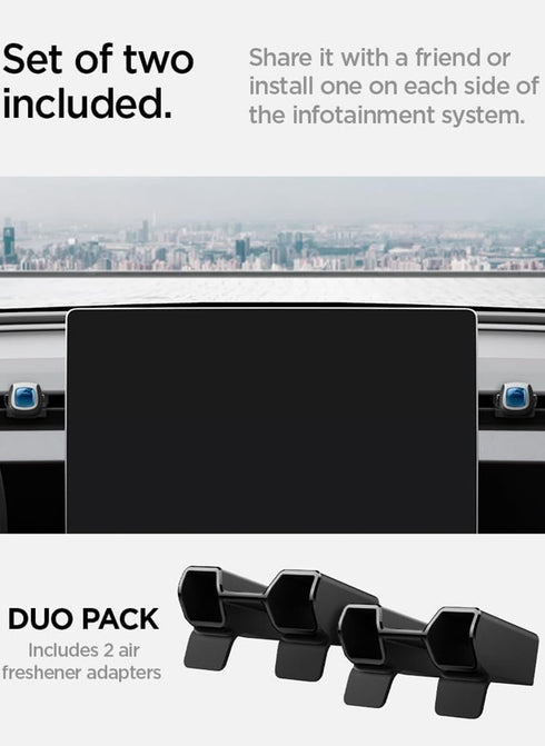 Spigen Tesla Model 3 (2025/2024) Highland / Model Y Juniper (2025 Refresh) Car Vent Air Freshener Adapter
