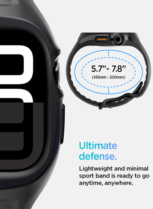 Spigen Apple Watch Series 10 (46mm) Band with Case Liquid Air PRO