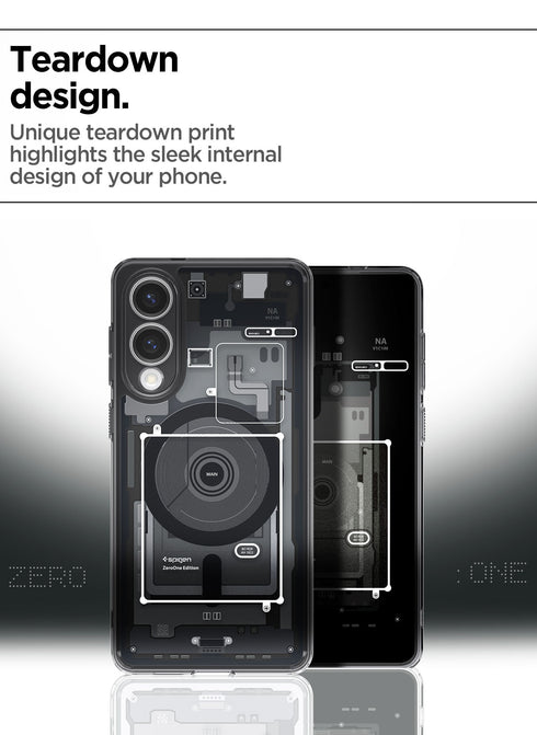 Spigen Samsung Galaxy S25 EDGE Case Ultra Hybrid MAGFIT ZERO ONE