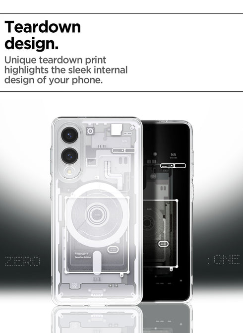 Spigen Samsung Galaxy S25 EDGE Case Ultra Hybrid MAGFIT ZERO ONE