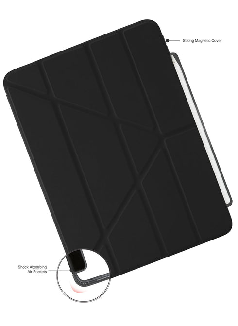 Pipetto iPad Air 13" M2 (2024) Case Origami No. 3 with Pencil Slot