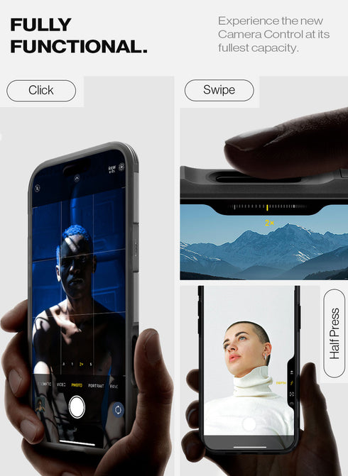 Spigen iPhone 16 Pro MAX Case Tough Armor T MAGFIT FROST