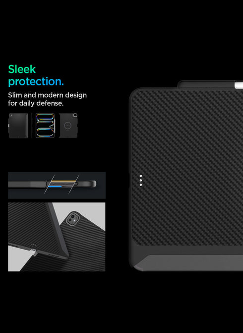 Spigen iPad Pro 13" M4 (2024) Case Enzo Aramid