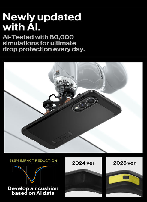 Spigen Samsung Galaxy S25 EDGE Case Tough Armor MAGFIT AI