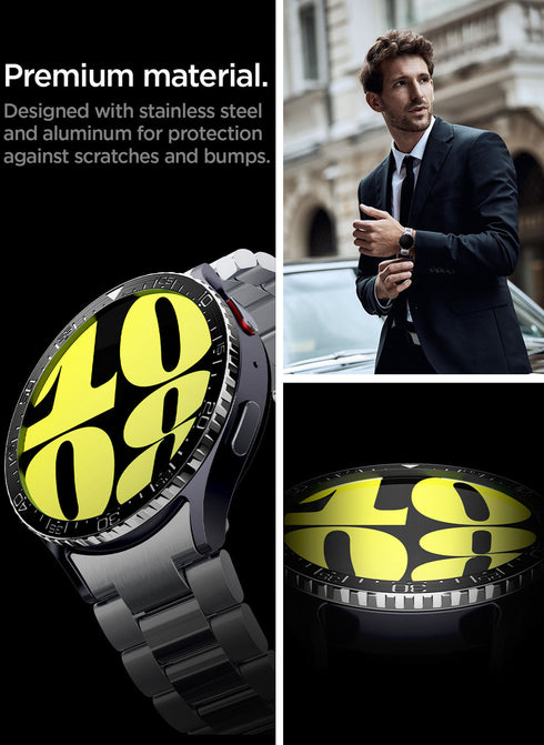 Spigen Samsung Galaxy Watch 7 (44mm) Bezel Ring Protector Bezel Tune