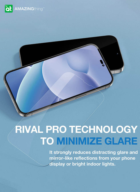 Amazing Thing iPhone 14 / iPhone 13 PRO / iPhone 13 Tempered Glass Screen Protector RADIX Pure Glass