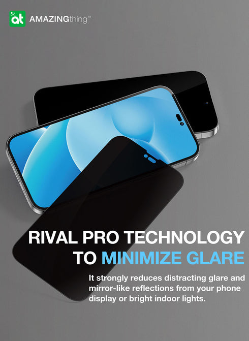 Amazing Thing iPhone 14 PRO Tempered Glass Screen Protector PRIVACY