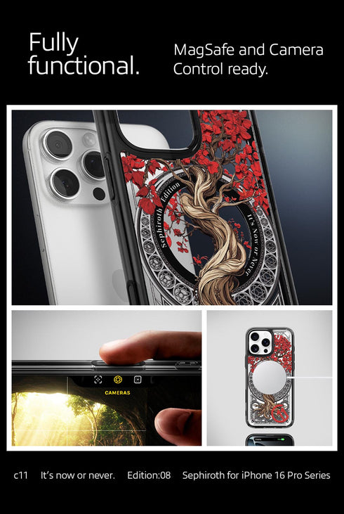 Spigen iPhone 16 Pro MAX Case Ultra Hybrid T MAGFIT Sephiroth