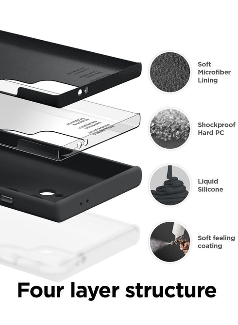 elago Samsung Galaxy S24 ULTRA Case Liquid Silicone