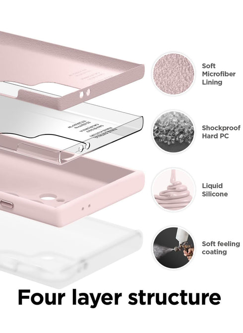 elago Samsung Galaxy S24 ULTRA Case Liquid Silicone