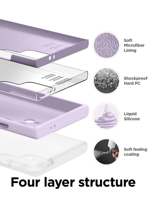 elago Samsung Galaxy S24 ULTRA Case Liquid Silicone