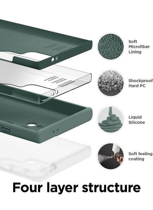 elago Samsung Galaxy S24 ULTRA Case Liquid Silicone