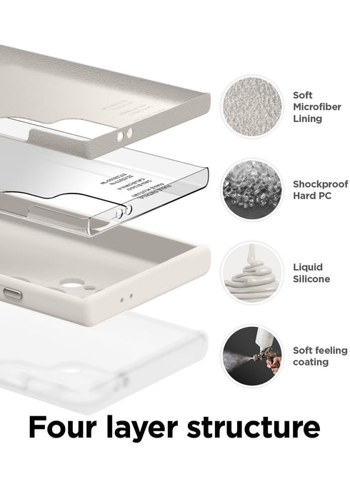 elago Samsung Galaxy S24 ULTRA Case Liquid Silicone