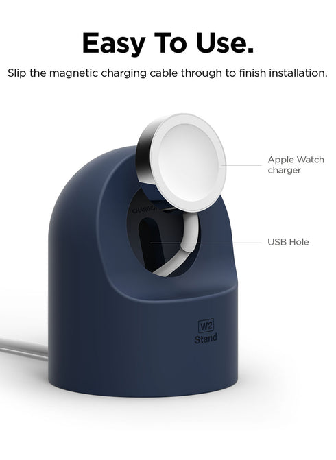 elago Apple Watch Charger W2 Stand (49/45/44/42/41/40/38mm)