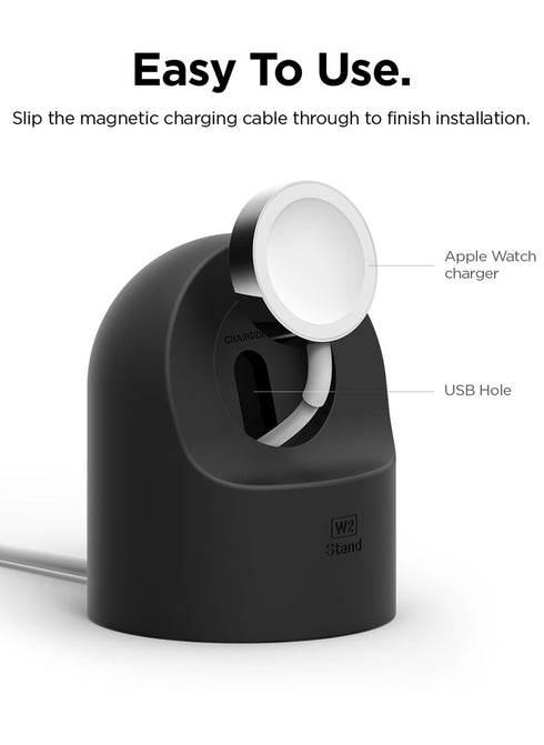 elago Apple Watch Charger W2 Stand (49/45/44/42/41/40/38mm)