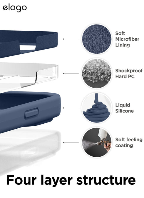 elago iPhone 14 PRO Case Liquid Silicone