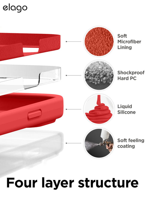 elago iPhone 14 PRO Case Liquid Silicone