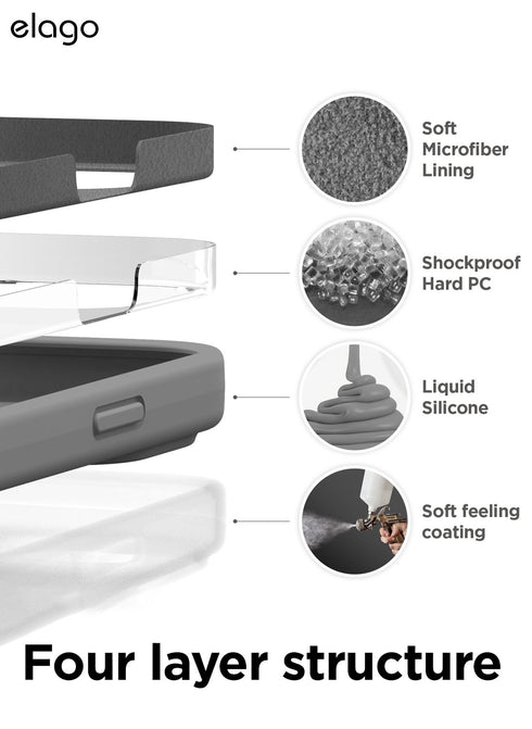 elago iPhone 14 Pro MAX Case Liquid Silicone