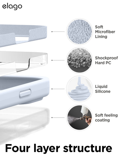 elago iPhone 14 Pro MAX Case Liquid Silicone