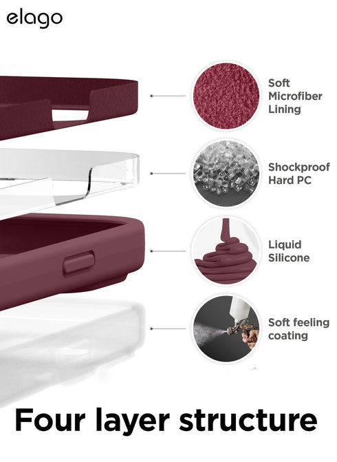 elago iPhone 14 Pro MAX Case Liquid Silicone