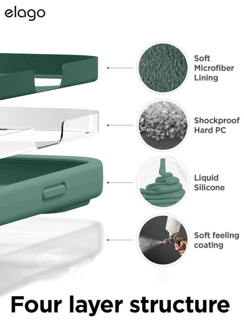 elago iPhone 14 Pro MAX Case Liquid Silicone