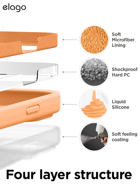 elago iPhone 14 Pro MAX Case Liquid Silicone