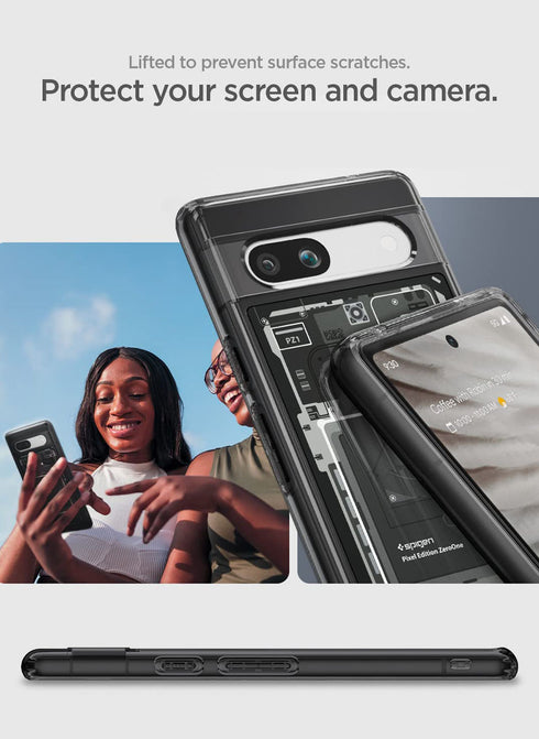 Spigen Google Pixel 7a Case Ultra Hybrid ZERO ONE