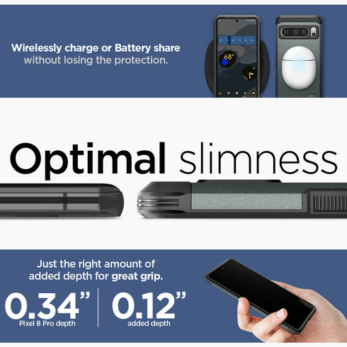 Spigen Google Pixel 8 Pro Case Tough Armor