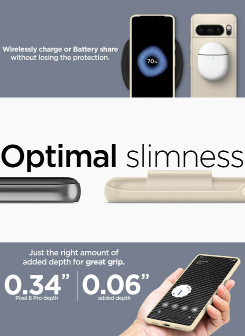 Spigen Google Pixel 8 PRO Case Thin Fit