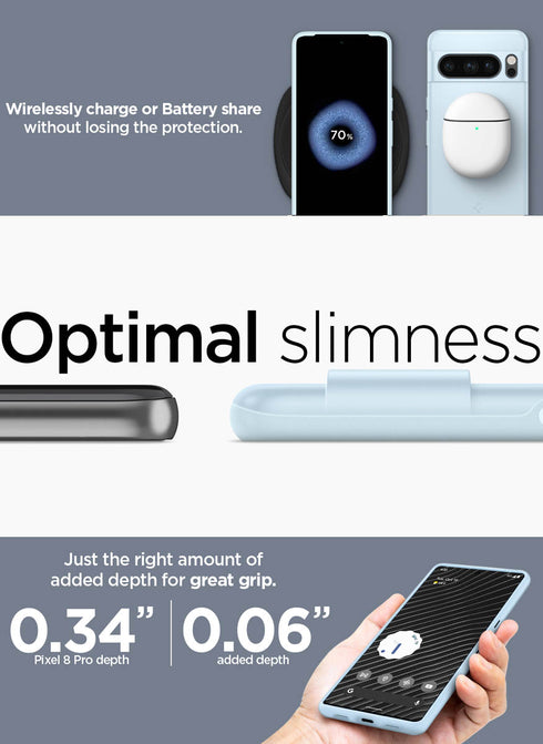 Spigen Google Pixel 8 PRO Case Thin Fit