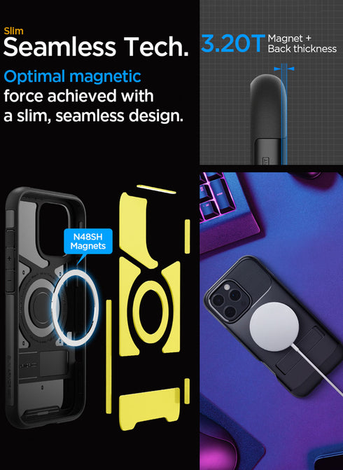 Spigen iPhone 16 PRO Case Slim Armor MAGFIT