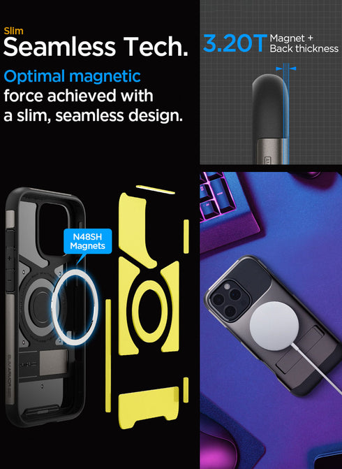 Spigen iPhone 16 PRO Case Slim Armor MAGFIT