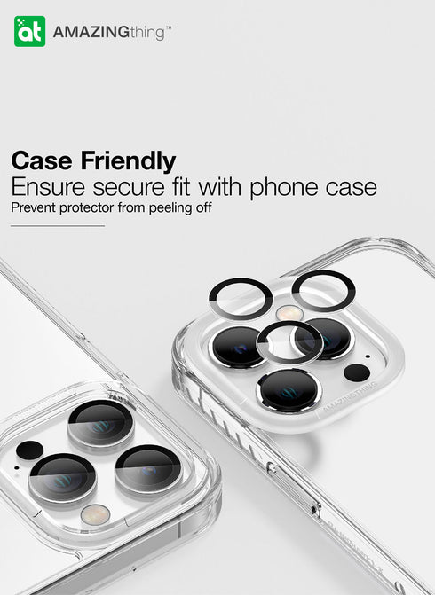 Amazing Thing iPhone 15 PRO / iPhone 15 Pro MAX Camera Lens Protector Supreme Aluminum AR Lens