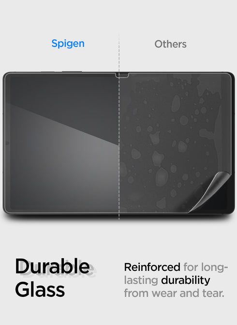 Spigen Samsung Galaxy Tab S9 FE Tempered Glass Screen Protector GLAStR Slim
